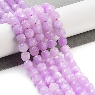 Natural White Jade Beads Strands G-H028-A09-03-1