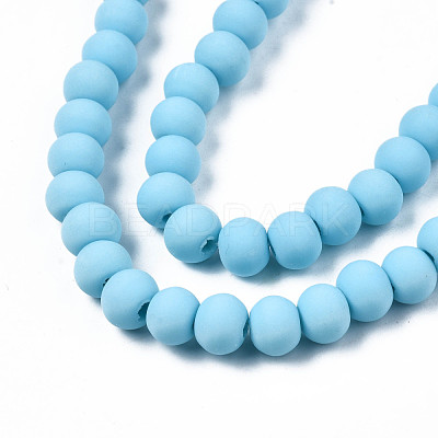 Handmade Polymer Clay Beads Strands CLAY-N008-053-10-1