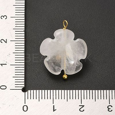 Natural Quartz Crystal Pendants G-C290-02C-1