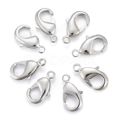 Brass Lobster Claw Clasps KK-902-N-1