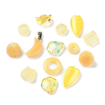 Mixed Styles & Shapes Glass Cabochons/Pendants/Links/Beads GLAA-MSMC006-01E-1