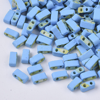 2-Hole Glass Seed Beads X-SEED-S023-31B-03-1