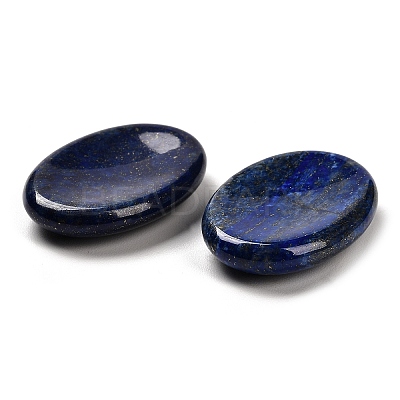 Natural Lapis Lazuli Oval Worry Stone G-R487-01I-1