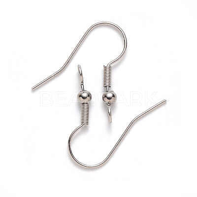 Tarnish Resistant 304 Stainless Steel Earring Hooks STAS-S111-003-1