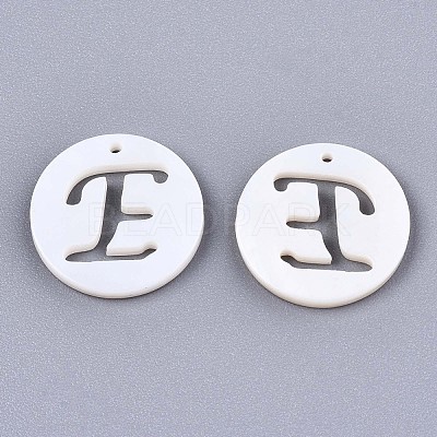 Natural Freshwater Shell Charms SHEL-S276-119E-1