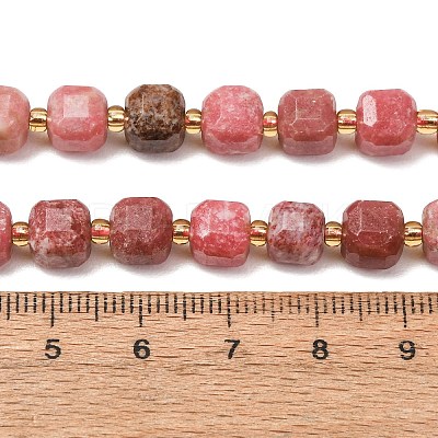 Natural Thulite Beads Strands GG-CBAC972-A19-01-1