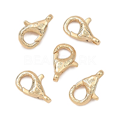 SHEGRACE Brass Lobster Claw Clasps XGRQ58826-751G-1