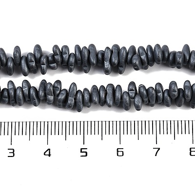 Electroplated Synthetic Non-magnetic Hematite Beads Strands G-G174-A01-01-1