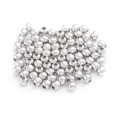 Tarnish Resistant 304 Stainless Steel Beads STAS-G230-P04-1