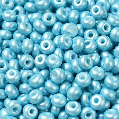 Baking Paint Luster Glass Seed Beads X1-SEED-B001-04A-03-1