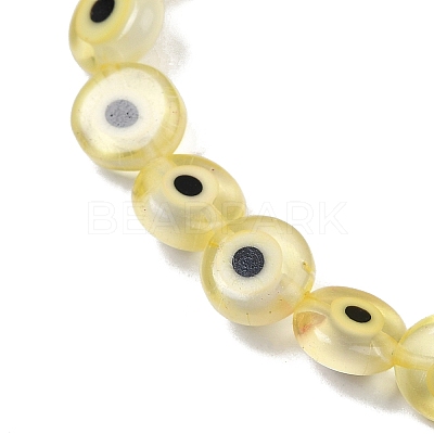 Handmade Evil Eye Lampwork Beads Strands LAMP-G164-10C-05-1