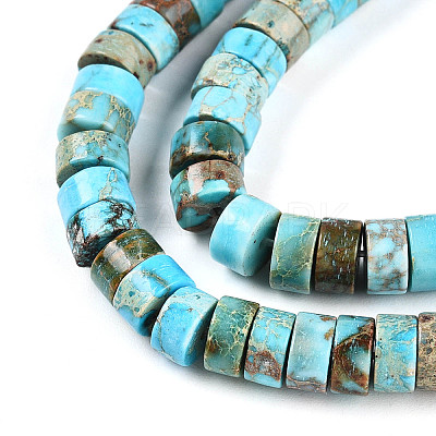 Natural Imperial Jasper Beads Strands G-N344-41D-1