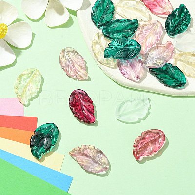 Glass Pendants GLAA-YW0003-36-1