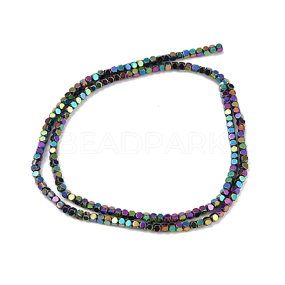 Electroplate Non-magnetic Synthetic Hematite Beads Strands G-I175-09I-1