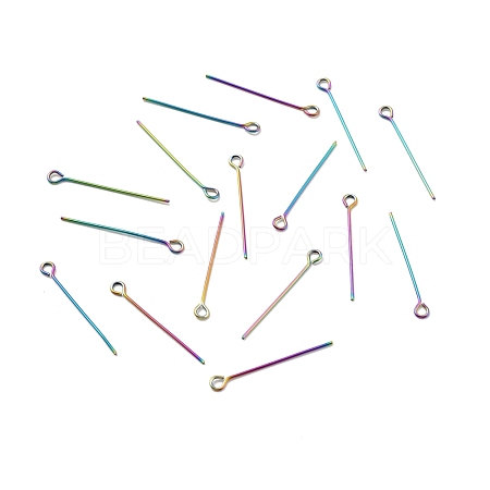 Ion Plating(IP) 304 Stainless Steel Eye Pins STAS-E156-01M-01-1