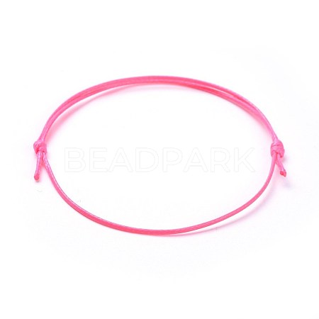 Eco-Friendly Korean Waxed Polyester Cord Bracelet Making BJEW-JB04256-11-1