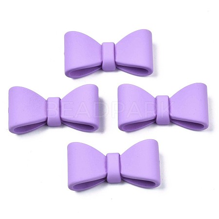 Opaque Spray Painted Acrylic Cabochons ACRP-S679-006-1