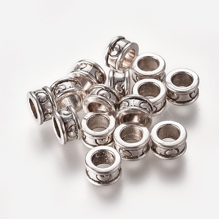 Tibetan Style Alloy European Beads LF10451Y-NF-1
