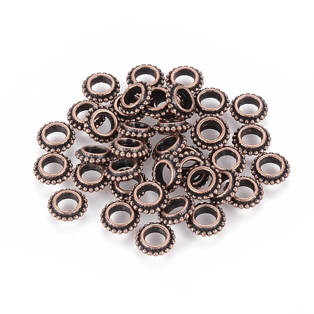 Tibetan Style Alloy Spacer Beads RLF11067Y-NF-1