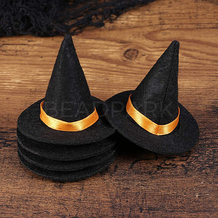 Halloween Theme Cloth Witch Hat DOLL-PW0001-193-1