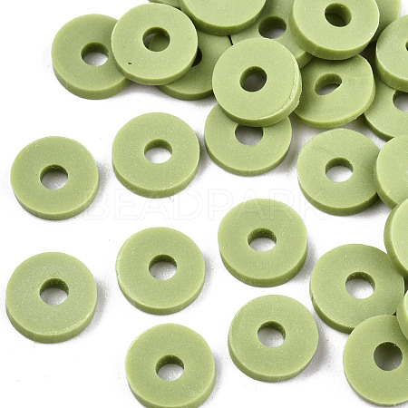 Handmade Polymer Clay Beads CLAY-Q251-4.0mm-49-1