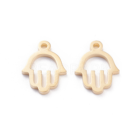 304 Stainless Steel Charms STAS-I151-11G-1