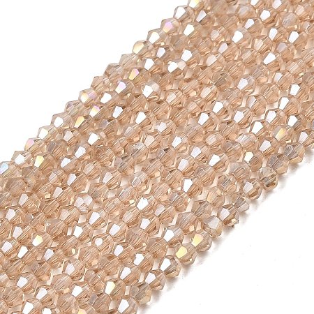 Glass Beads Strands LS-EGLA-S056-2mm-09-1