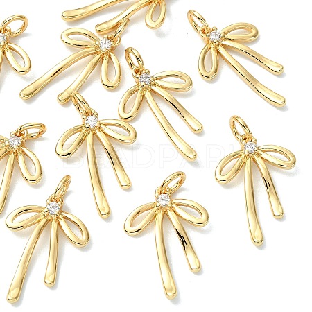 SHEGRACE Brass Clear Cubic Zirconia Pendants XGRQ3P757-627G-1