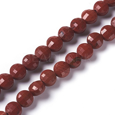 Natural Red Jasper Beads Strands G-L493-29-1