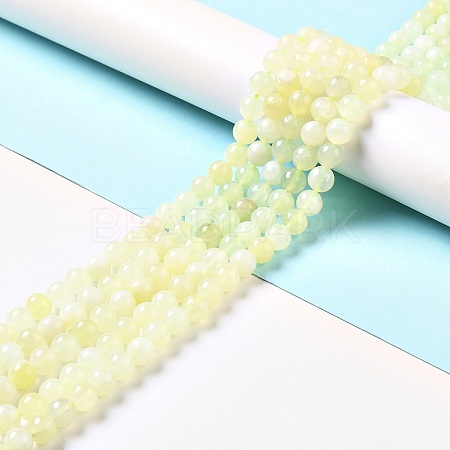 Natural New Jade Beads Strands G-F716-04B-1