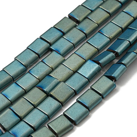 Electroplated Non-magnetic Synthetic Hematite Beads Strands G-C106-A01-01-1