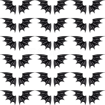 40Pcs 2 Style Demon Wing PU Leather Ornament Accessories FIND-GF0005-93C-1