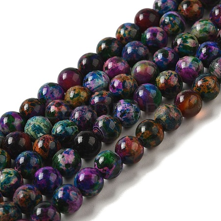 Natural Agate Beads Strands G-P516-A01-B03-1