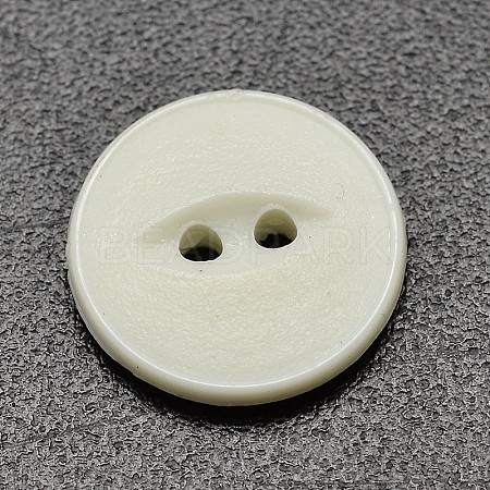Two-Hole Plastic Buttons BUTT-J038-24L-01-1