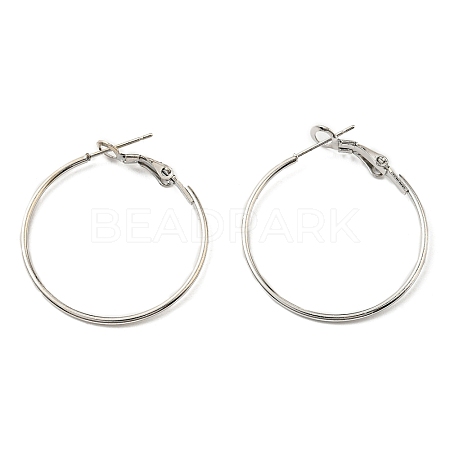 Iron Huggie Hoop Earring Findings IFIN-E025-01C-P-1