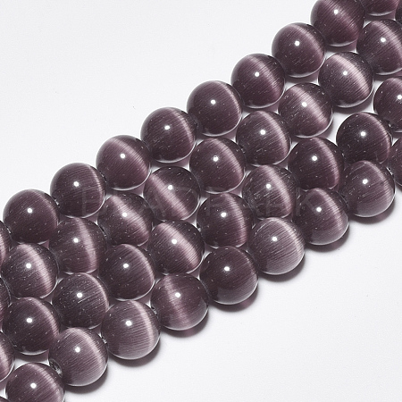 Cat Eye Beads Strands CE-M011-10mm-16-1