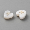 5Pcs Natural White Shell Beads LS-BSHE-TAC0004-02D-2