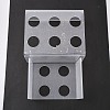 2Pcs Rectangle 4 & 6 Holes Acrylic Display Stand ODIS-OC0001-21-1