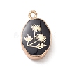 Natural Obsidian Pendants G-K333-01I-02-2