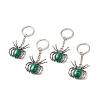 Spider Gemstone Pendant Keychain KEYC-C015-01-2
