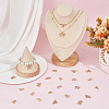 40Pcs 10 Styles Zinc Alloy Crystal Rhinestone Pendants FIND-SC0013-87-3