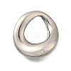 304 Stainless Steel Pendants STAS-Q362-02C-P-1