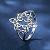 Brass Finger Rings for Women FS-WG7B597-05-1