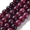 Dyed Natural Malaysia Jade Beads Strands G-G021-01B-04-1
