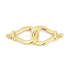 Brass Connector Charms KK-M311-01G-1