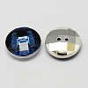 Taiwan Acrylic Rhinestone Buttons BUTT-F022-10mm-17-2