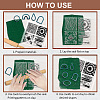 Silicone Clay Texture Mat AJEW-WH0447-051-3