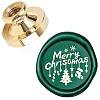 Wax Seal Brass Stamp Head AJEW-WH0209-457-1