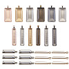 DIY Rectangular Pendant Making Kits DIY-TA0008-91-11
