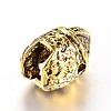 Tibetan Style Alloy Gladiator Helmet Beads X-PALLOY-E378-03AG-2